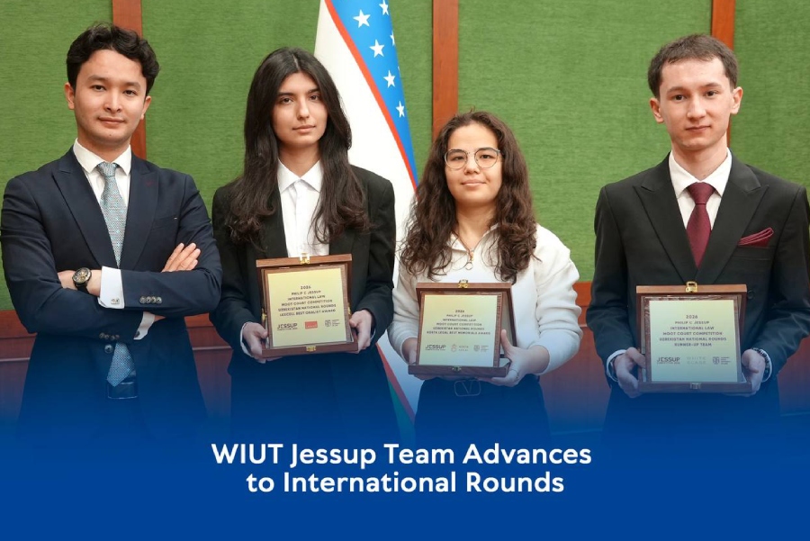 WIUT Jessup Team Advances to International Rounds